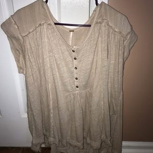 Free People “We the Free” Short sleeve tee